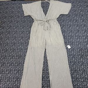 Striped Jumpsuit